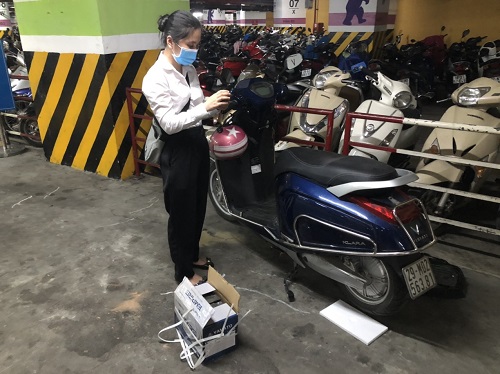 Thay ắc quy xe máy điện Vinfast Klara tại Tây Hồ, Hà Nội