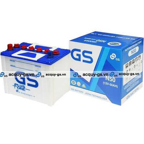 BÌNH ẮC QUY GS N50 (12V-50AH)
