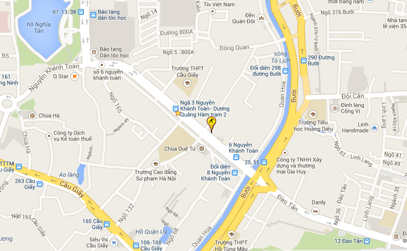 Cứu hộ ắc quy đường Nguyễn Khánh Toàn, phường Quan Hoa